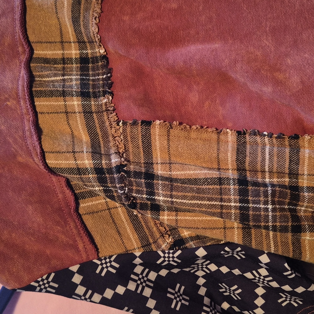 Gilded Intent Patchwork Sweatshirt - image 7